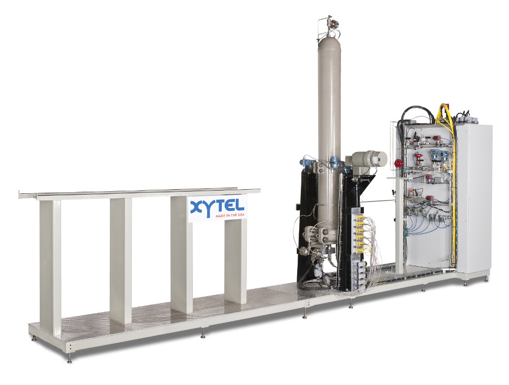 Combustion Tube Vertical Pilot Plant